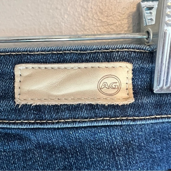 AG Womens High Rise Skinny Ankle Jeans Denim Dark Wash Sz 26 - Picture 7 of 12